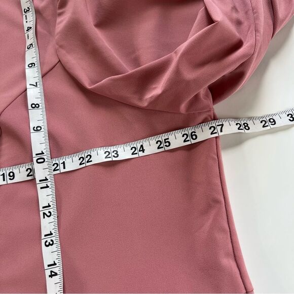 Lane Bryant Classic Button Long Sleeve Mauve Career Casual Blouse PLUS 24-26 - Picture 9 of 11